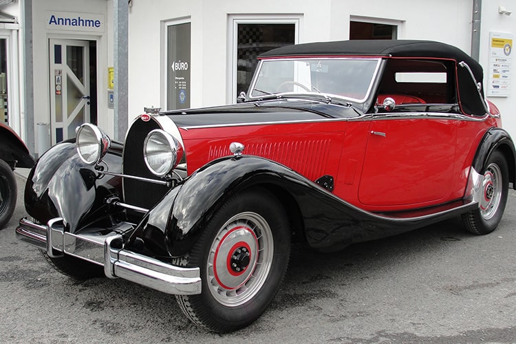 Restaurierter Oldtimer